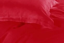 1000TC Tailored Single Size Red Duvet Doona Quilt Cover Set -Home Luxe Store 1000tc tailored single size red duvet doona quilt cover set bedzy australia abn 18 642 972 209 983211