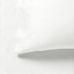 1000TC Ultra Soft Fitted Sheet & Pillowcase Set - Single Size Bed - White -Home Luxe Store 1000tc ultra soft fitted sheet pillowcase set single size bed white bedzy australia abn 18 642 972 209 382296