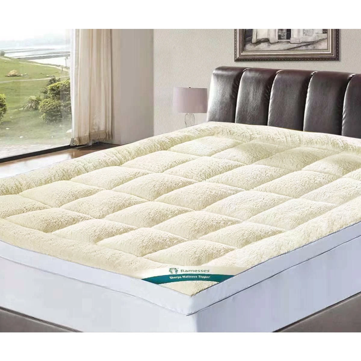 1600GSM Sherpa Winter Mattress Topper Single 1 1600GSM Sherpa Winter Mattress Topper Single