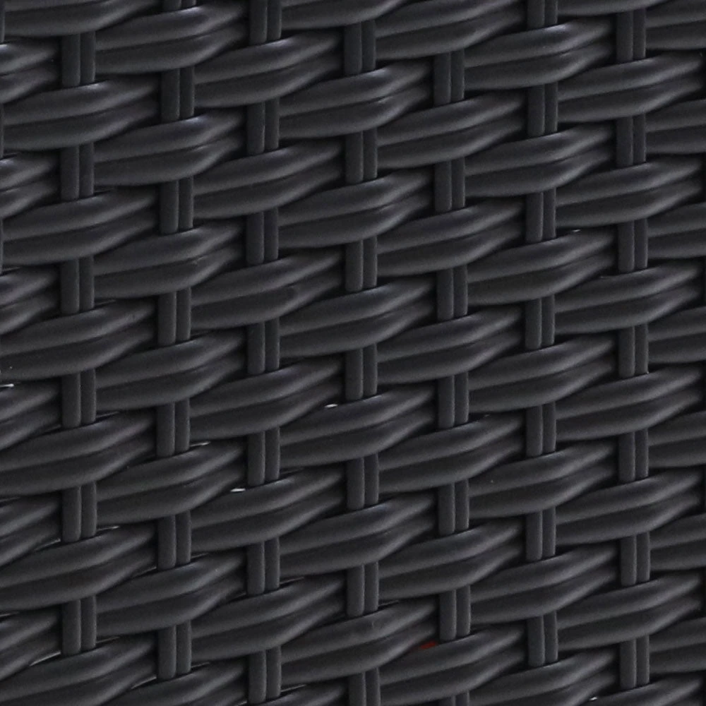 3 Piece Elise Outdoor Recliner Chair Ottoman And Table Set Black 5 3 Piece Elise Outdoor Recliner Chair Ottoman And Table Set Black - Image 5