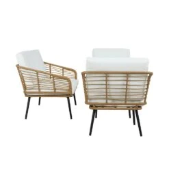 4 Seater Rattan Outdoor Lounge Set -Home Luxe Store 4 seater rattan outdoor lounge set bedzy australia abn 18 642 972 209 870459