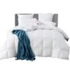 800GSM Goose Down Feather Quilt Cover Duvet Winter Doona White Super King