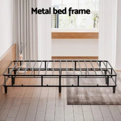 Mason King Bed Frame Base Grey -Home Luxe Store BED BASE MASON K GR 167820 05