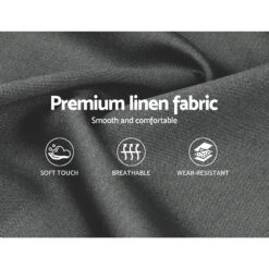 Elouera Queen Bed Frame With Gas Lift Storage Grey 13 Elouera Queen Bed Frame With Gas Lift Storage Grey -Home Luxe Store BFRAME E ISSA Q GY AB 17932 05