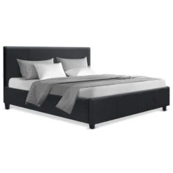 Coogee Queen Bed Base Charcoal -Home Luxe Store BFRAME E NEO Q CHAR AB 13893 00