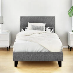 Coogee Single Bed Frame Grey