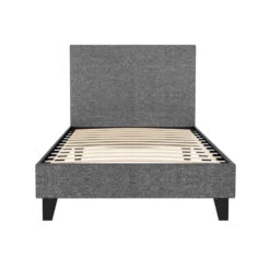 Coogee Single Bed Frame Grey -Home Luxe Store BFRAME E NEO S GY AB 202502281430 07
