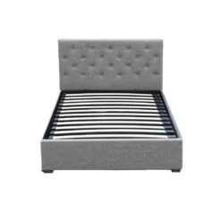 Dorilla Gas Lift Storage King Single Bed Frame - Grey -Home Luxe Store BFRAME E VILA KS GY ABC 202503041142 02