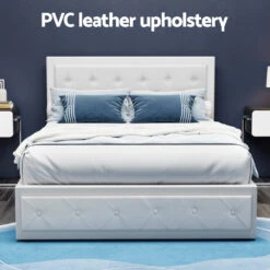 Bronte Storage Double Bed Frame White -Home Luxe Store BFRAME F TIYO D WH ABC 202503041144 04