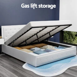 Bronte Storage King Bed Frame White -Home Luxe Store BFRAME F TIYO K WH ABC 202503041144 03