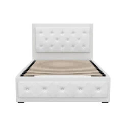Bronte Storage King Single Bed Frame White -Home Luxe Store BFRAME F TIYO KS WH ABC 202503041144 02