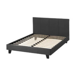 Coogee Double Bed Frame Grey -Home Luxe Store BFRAME G NEO D CHAR AB 219074 02
