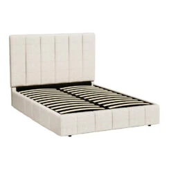 Aldinga Double Bed Frame Beige -Home Luxe Store BFRAME G TETTE D BG ABC 155277 00