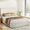 Aldinga Double Bed Frame Beige