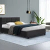 Bondi Double Bed Frame Charcoal