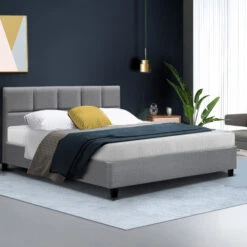 Bondi Queen Bed Frame Grey