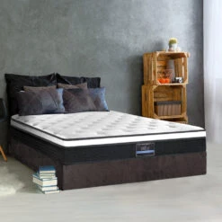 Bonita Euro Top Bonnell Spring Mattress 21cm Thick - King Single -Home Luxe Store MATTRESS 0505 BET21 KS 202502281444 06