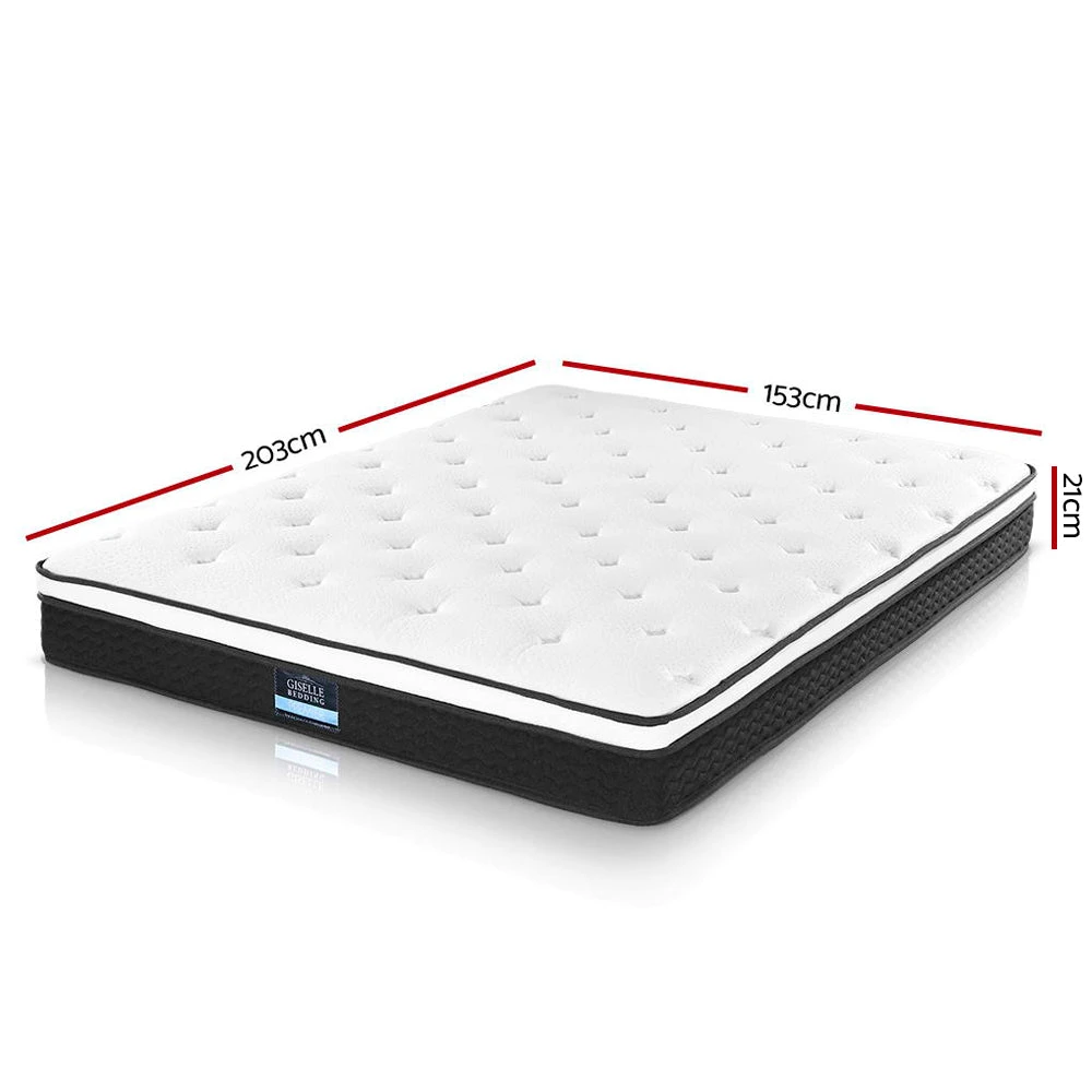 Bonita Euro Top Bonnell Spring Mattress 21cm Thick - Queen 2 Bonita Euro Top Bonnell Spring Mattress 21cm Thick - Queen - Image 2