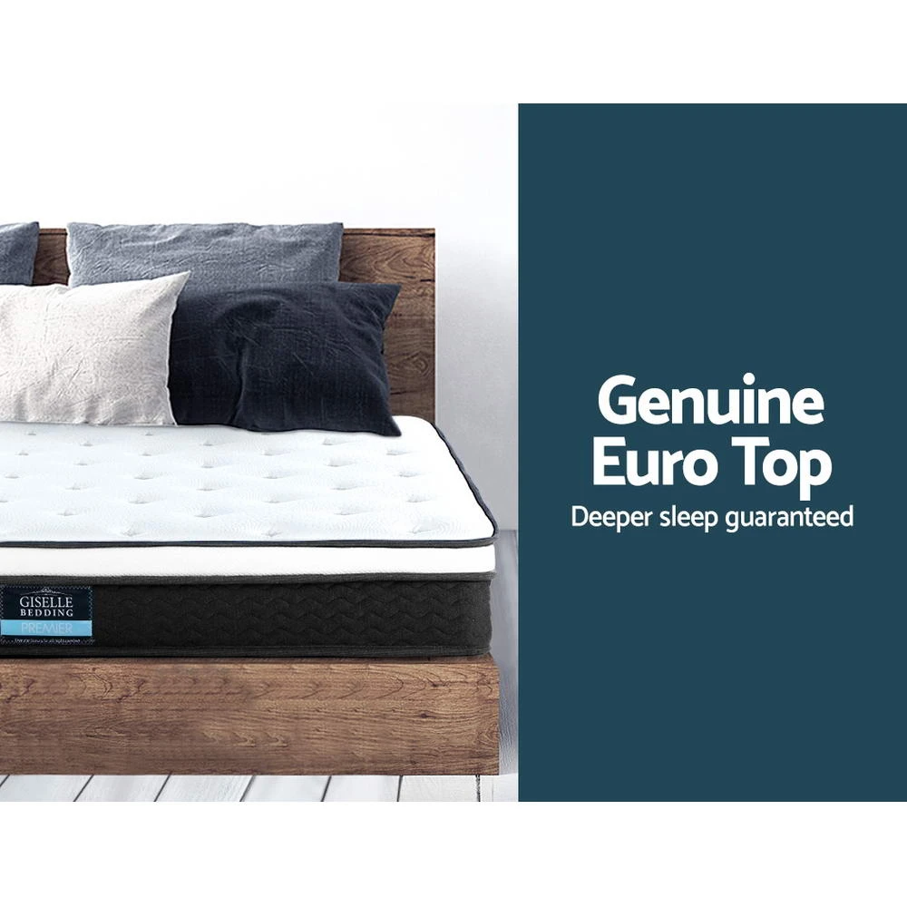 Bonita Euro Top Bonnell Spring Mattress 21cm Thick - Queen 4 Bonita Euro Top Bonnell Spring Mattress 21cm Thick - Queen - Image 4