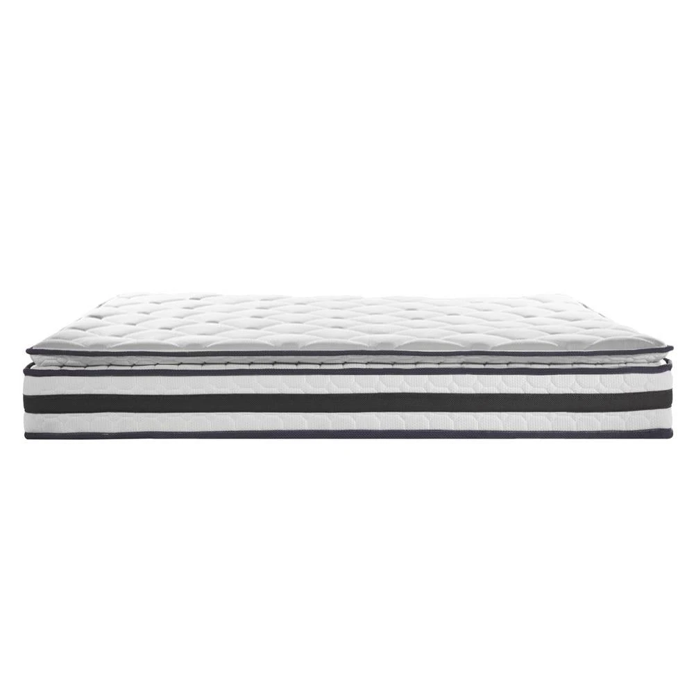 Double Package | Wanda LED Bed Black & Normay Series Pillow Top Mattress (Medium Firm) 14 Double Package | Wanda LED Bed Black & Normay Series Pillow Top Mattress (Medium Firm) - Image 14