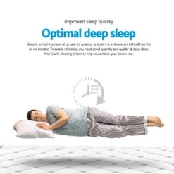 Normay Bonnell Spring Mattress 21cm Thick - Queen -Home Luxe Store MATTRESS 0754 PT Q 202502281446 03