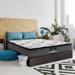 Rocco Bonnell Spring Mattress 24cm Thick - Double -Home Luxe Store MATTRESS 0757 PT D 202502281446 00