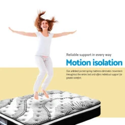 Como Euro Top Pocket Spring Mattress 32cm Thick - Single -Home Luxe Store MATTRESS 0907 S 5675 03