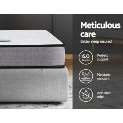 Alessio Series Tight Top Mattress 13CM Thick - Queen -Home Luxe Store MATTRESS 13D Q 202502281450 02