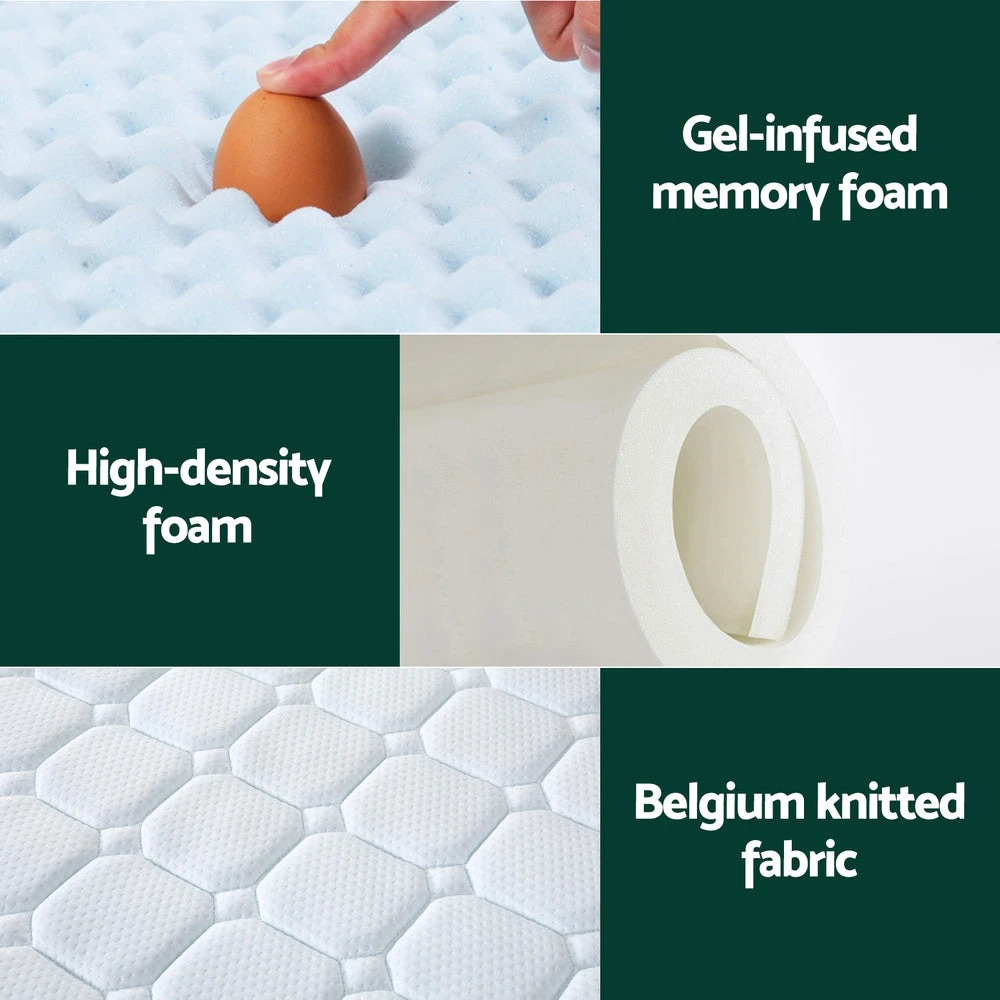 Sorrento Cool Gel Memory Foam Mattress 25cm Thick - King 5 Sorrento Cool Gel Memory Foam Mattress 25cm Thick - King - Image 5