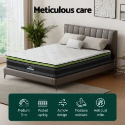 Tiberius Series Cool Gel Mattress 30cm Thick - Double -Home Luxe Store MATTRESS B GL D 189520 03