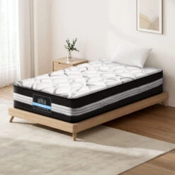 Mykonos Euro Top Pocket Spring Mattress 30cm Thick - King Single -Home Luxe Store MATTRESS B TT30 KS 202505201614 06