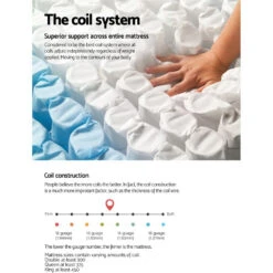 Rostock Euro Top Pocket Spring Mattress 27cm Thick - Queen -Home Luxe Store MATTRESS BET2 Q 202502281456 03