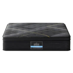 Midnight Series Bamboo Charcoal Euro Top Mattress 35cm Thick - King