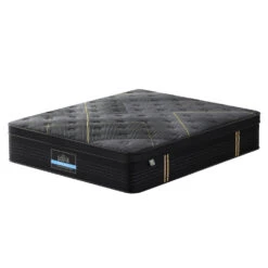 Midnight Series Bamboo Charcoal Euro Top Mattress 35cm Thick - King -Home Luxe Store MATTRESS E MIDNIGHT 35 K 202505141037 02