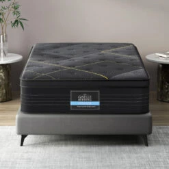 Midnight Series Bamboo Charcoal Euro Top Mattress 35cm Thick - King Single -Home Luxe Store MATTRESS E MIDNIGHT 35 KS 202505141038 06