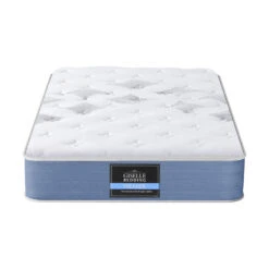 Snow Series Euro Top Bamboo Fibre Mattress 25cm Thick - Single -Home Luxe Store MATTRESS E SNOW 25 S 202505201616 02