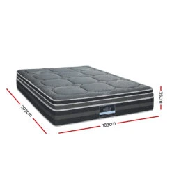 Platinum Series 7 Zone Dual Euro Top Mattress 35CM Thick - King -Home Luxe Store MATTRESS FE35 K 52792 01