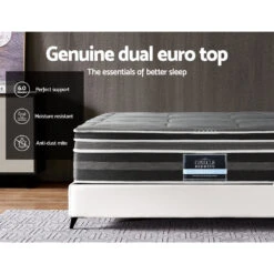 Platinum Series 7 Zone Dual Euro Top Mattress 35CM Thick - King -Home Luxe Store MATTRESS FE35 K 52792 02