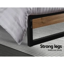 Stockton King Bed Frame -Home Luxe Store MBED C DANE K BK AB 21383 06