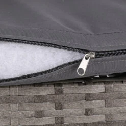 4 Seater Outdoor Sofa Set Wicker Setting Table Chair Furniture Grey -Home Luxe Store ODF B PATIO 17007 GR AB 160046 03