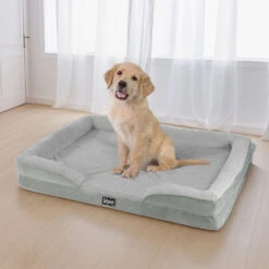 Pet Bed Dog Calming Soft Cushion Egg Crate Large Sofa Removable Washable -Home Luxe Store PET BED XL100 GR 159091 03