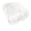 Mia Luxury Long Hair Faux Fur Throw Rug 127 X 152 Cm White