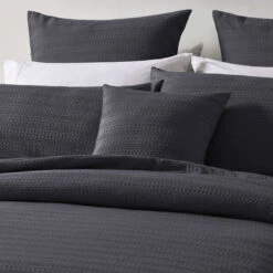Bianca Kahlani Charcoal Waffle Quilt Cover Set Single 7 Bianca Kahlani Charcoal Waffle Quilt Cover Set Single -Home Luxe Store V442 BCA QUILTCS KAHLANI CHARCOAL SB 202505231011 02