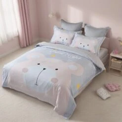 Bear Kids Quilt Cover Set - Double Size -Home Luxe Store V493 SM D 06 150789 02