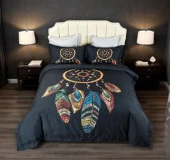 Dream Catcher Quilt Cover Set - Queen Size -Home Luxe Store V493 SM Q 12 150796 02