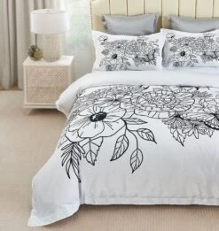Viene Floral Quilt Cover Set - Queen Size -Home Luxe Store V493 SM Q 16 150808 02