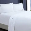 1000tc Egyptian Cotton 1 Fitted Sheet And 2 Pillowcases Single White