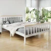 Kewarra Wooden Double Bed Frame White