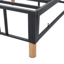 Alex King Metal Bed Base Light Grey -Home Luxe Store alex king metal bed base light grey bedzy australia abn 18 642 972 209 904639