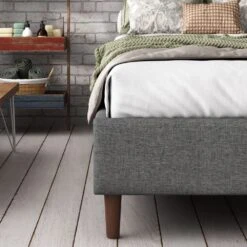 Alexandra Double Bed Base Dark Grey -Home Luxe Store alexandra double bed base dark grey bedzy australia abn 18 642 972 209 183065
